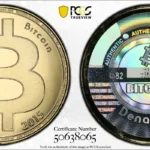 2015 Token Denarium_bitcoin 1K7pYDjz PCGS MS67