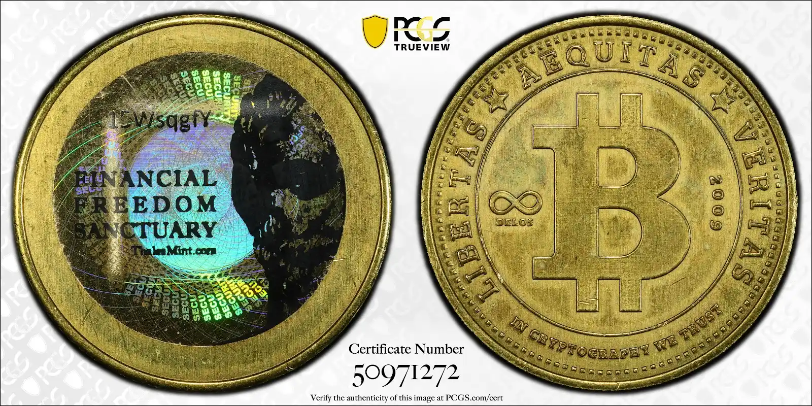 (2018)_token_thales-delos,_aluminum_bronze-50971272, 15WsqgfY, PCGS MS66