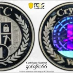Crypto Vest, No Date 1LTC, First Edition-50638066, PCGS MS65DCAM